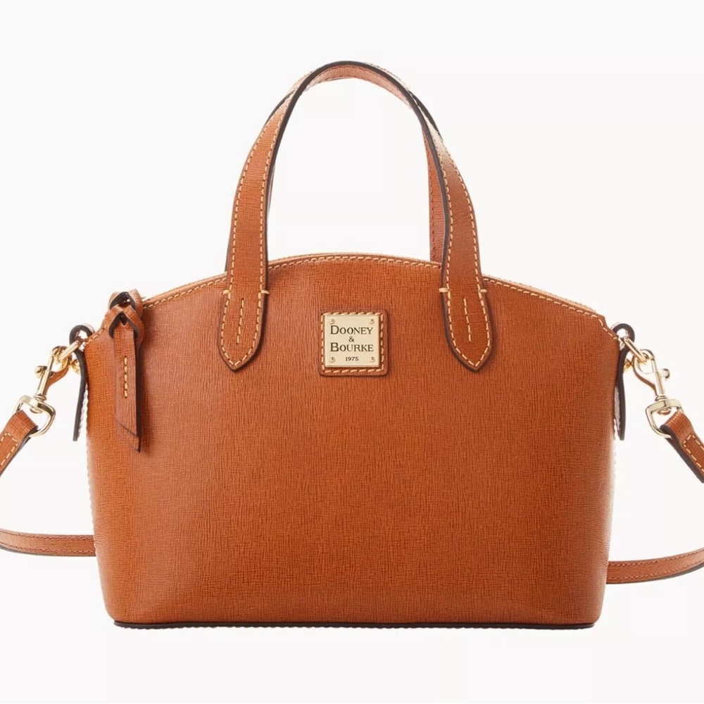 Dooney & Bourke NATURAL Saffiano Ruby Top Handle